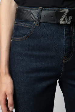 Ceintures^Zadig & Voltaire Ceinture Zv Initiale La Best