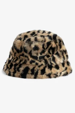 Casquettes Et Chapeaux^Zadig & Voltaire Chapeau Bob Leopard Sauvage