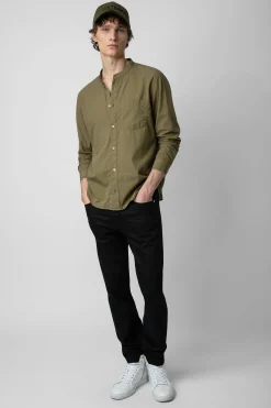Chemises^Zadig & Voltaire Chemise A Col Bande Thibault