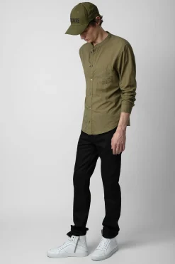 Chemises^Zadig & Voltaire Chemise A Col Bande Thibault