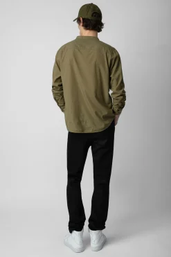 Chemises^Zadig & Voltaire Chemise A Col Bande Thibault