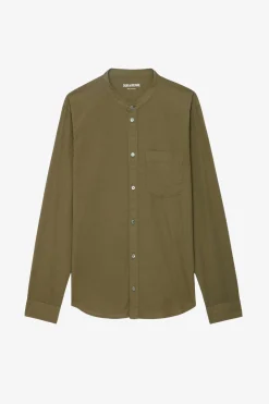 Chemises^Zadig & Voltaire Chemise A Col Bande Thibault