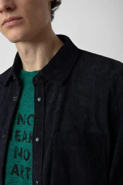 Chemises^Zadig & Voltaire Chemise En Daim Serge
