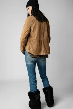 Manteaux Et Vestes^Zadig & Voltaire Chemise En Daim Toi