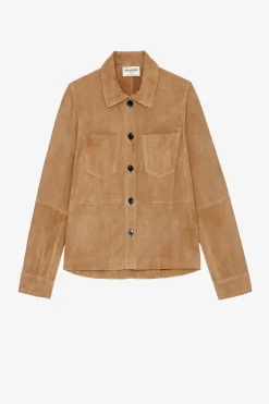 Manteaux Et Vestes^Zadig & Voltaire Chemise En Daim Toi