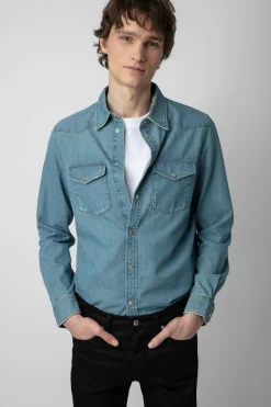 Chemises^Zadig & Voltaire Chemise En Jean Stan
