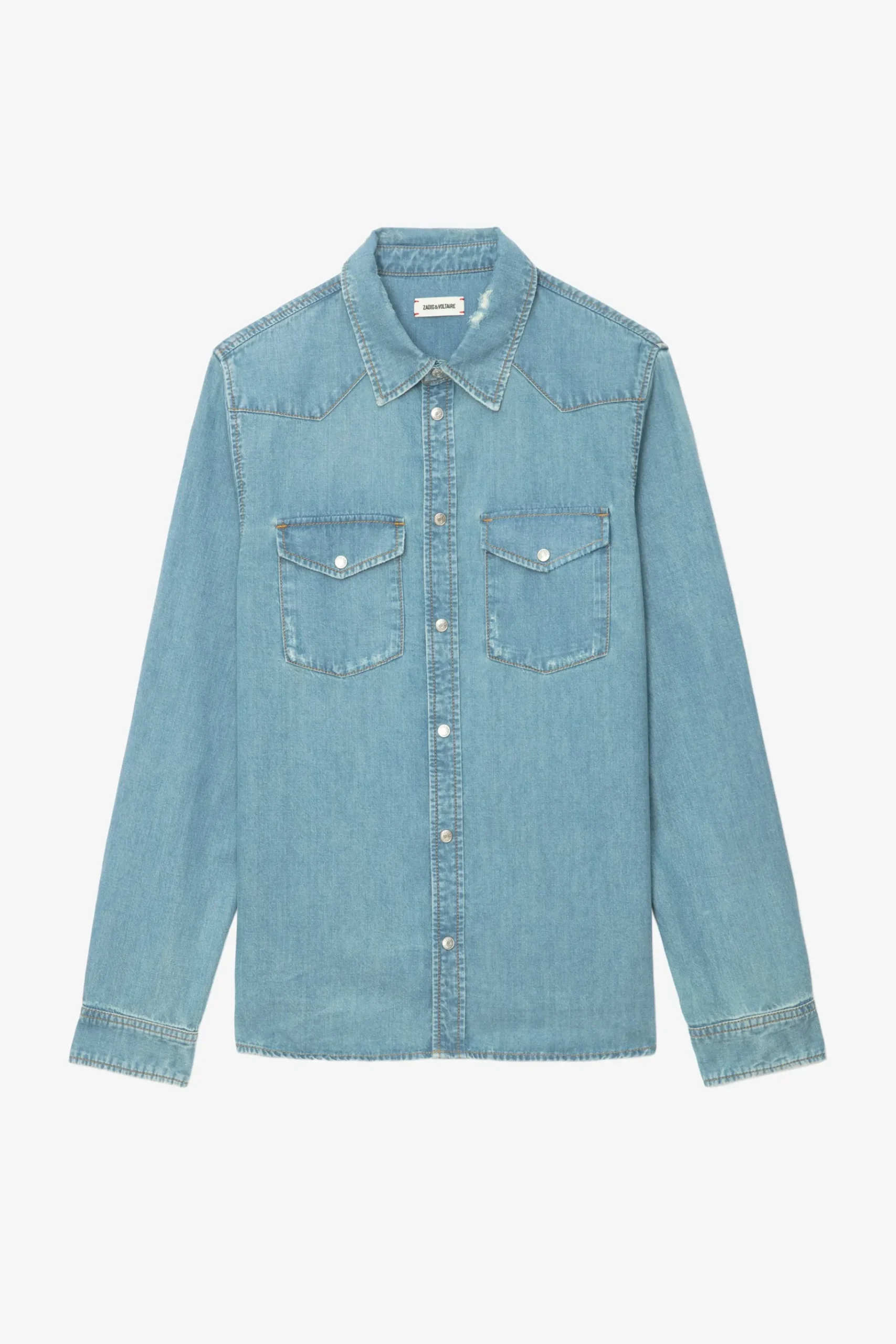 Chemises^Zadig & Voltaire Chemise En Jean Stan