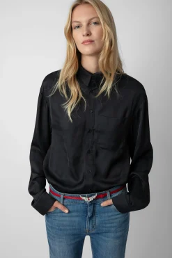 Unisexe^Zadig & Voltaire Chemise En Satin Tyrone
