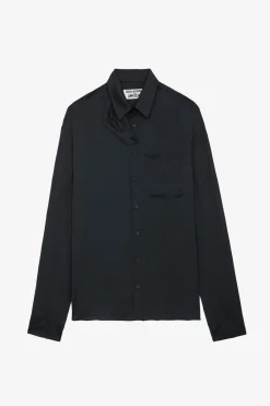 Unisexe^Zadig & Voltaire Chemise En Satin Tyrone