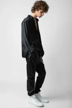 Unisexe^Zadig & Voltaire Chemise En Satin Tyrone