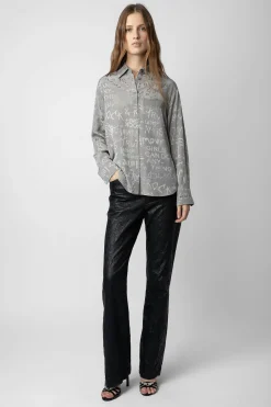 Chemises Et Hauts^Zadig & Voltaire Chemise En Soie Jacquard Morning
