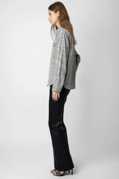 Chemises Et Hauts^Zadig & Voltaire Chemise En Soie Jacquard Morning