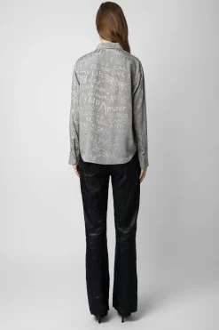 Chemises Et Hauts^Zadig & Voltaire Chemise En Soie Jacquard Morning