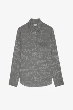 Chemises Et Hauts^Zadig & Voltaire Chemise En Soie Jacquard Morning