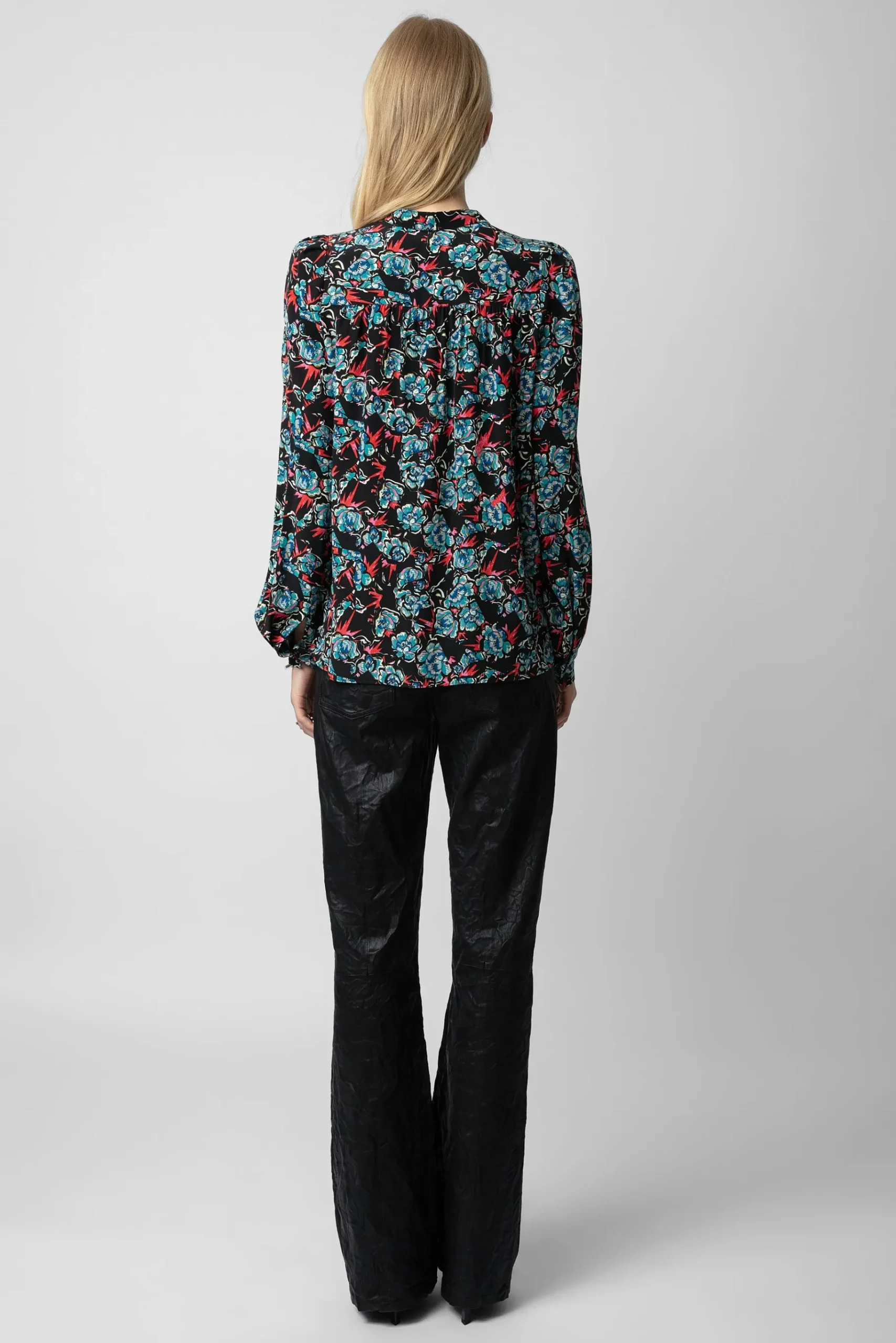 Chemises Et Hauts^Zadig & Voltaire Chemise En Soie Tchin Thunder