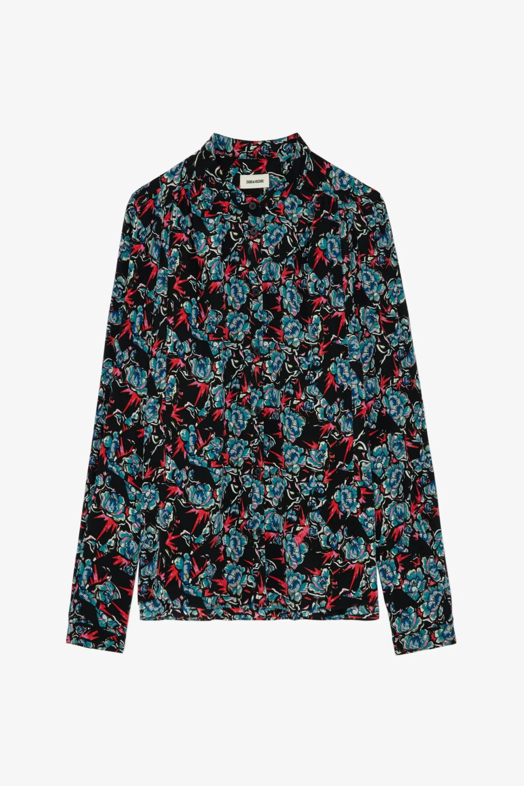 Chemises Et Hauts^Zadig & Voltaire Chemise En Soie Tchin Thunder