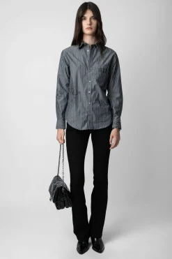 Chemises Et Hauts^Zadig & Voltaire Chemise Taskiz Diamantee