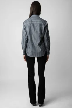 Chemises Et Hauts^Zadig & Voltaire Chemise Taskiz Diamantee