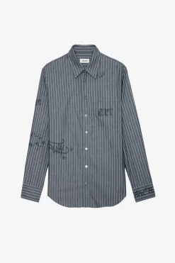 Chemises Et Hauts^Zadig & Voltaire Chemise Taskiz Diamantee
