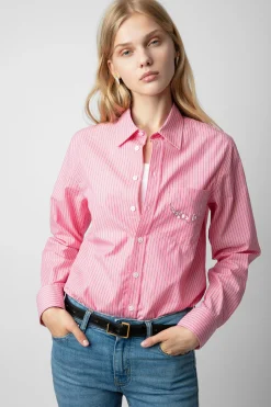 Chemises Et Hauts^Zadig & Voltaire Chemise Taskiz Diamantee