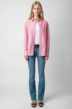 Chemises Et Hauts^Zadig & Voltaire Chemise Taskiz Diamantee
