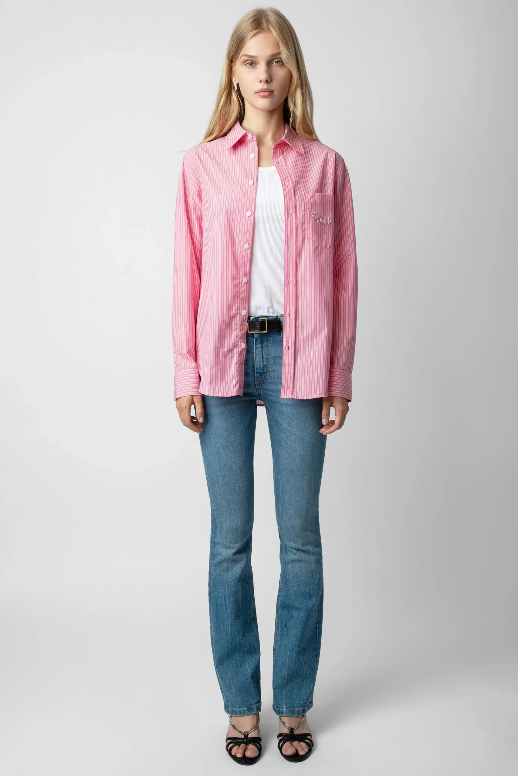 Chemises Et Hauts^Zadig & Voltaire Chemise Taskiz Diamantee