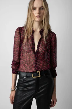 Chemises Et Hauts^Zadig & Voltaire Chemise Tino Crush
