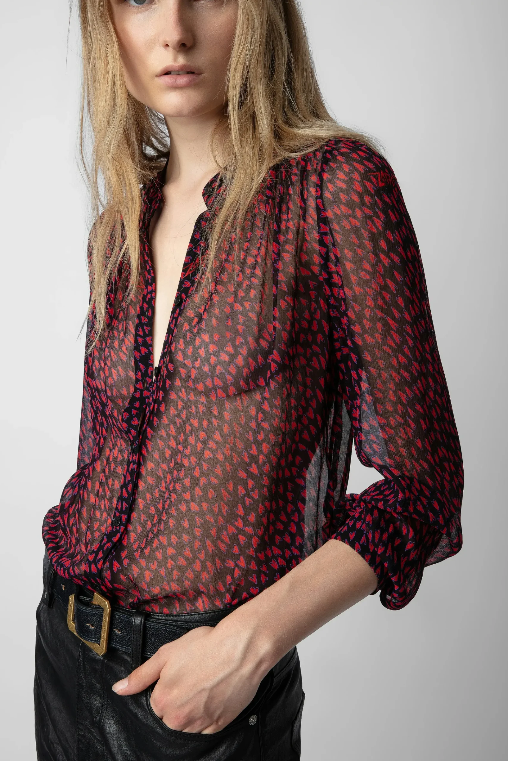 Chemises Et Hauts^Zadig & Voltaire Chemise Tino Crush