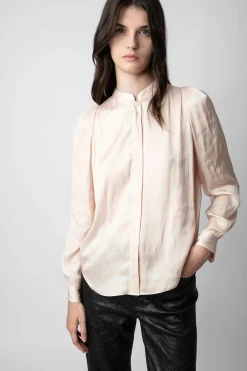 Chemises Et Hauts^Zadig & Voltaire Chemisier En Satin Delicat