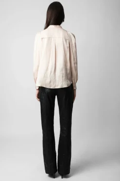 Chemises Et Hauts^Zadig & Voltaire Chemisier En Satin Delicat