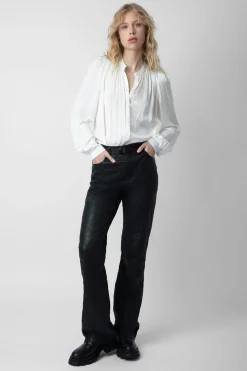 Chemises Et Hauts^Zadig & Voltaire Chemisier En Satin Tchin