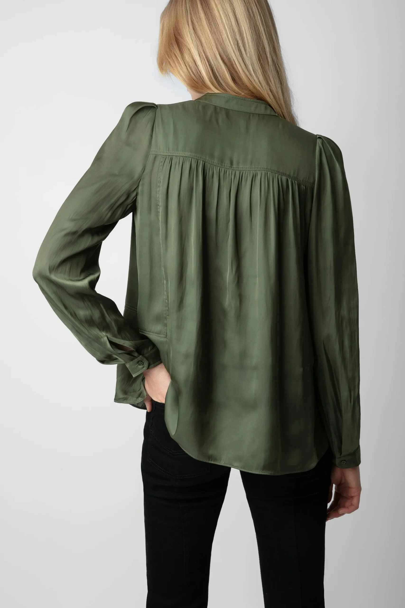 Chemises Et Hauts^Zadig & Voltaire Chemisier En Satin Tchin