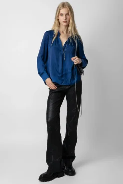 Chemises Et Hauts^Zadig & Voltaire Chemisier En Satin Tink