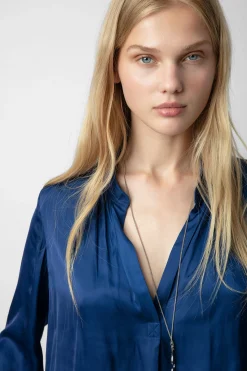 Chemises Et Hauts^Zadig & Voltaire Chemisier En Satin Tink