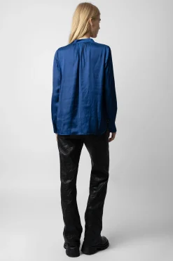 Chemises Et Hauts^Zadig & Voltaire Chemisier En Satin Tink