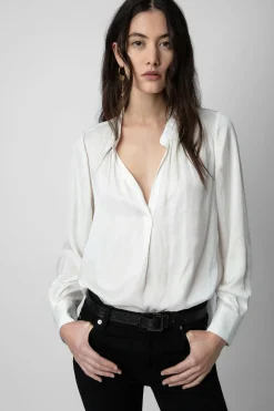 Chemises Et Hauts^Zadig & Voltaire Chemisier En Satin Tink