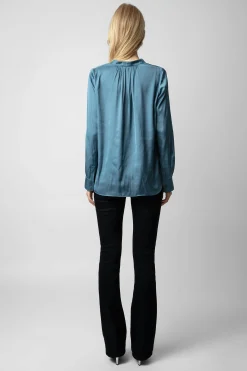 Chemises Et Hauts^Zadig & Voltaire Chemisier En Satin Tink