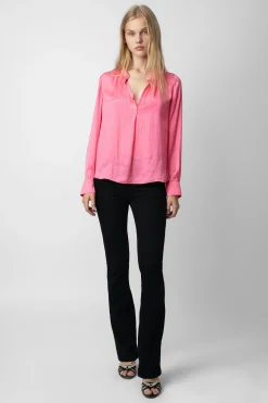 Chemises Et Hauts^Zadig & Voltaire Chemisier En Satin Tink