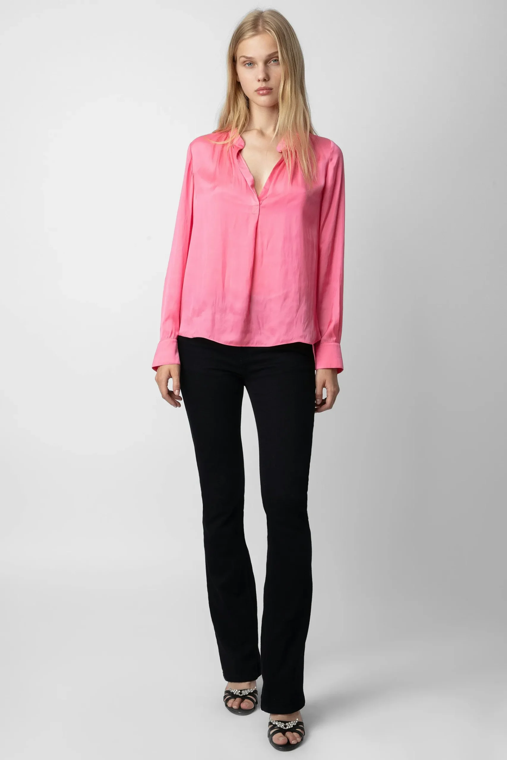 Chemises Et Hauts^Zadig & Voltaire Chemisier En Satin Tink
