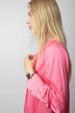 Chemises Et Hauts^Zadig & Voltaire Chemisier En Satin Tink