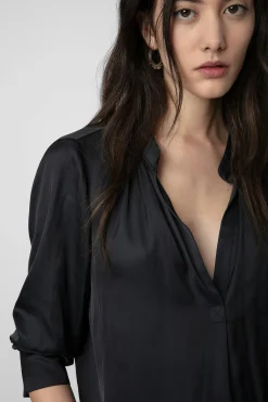 Chemises Et Hauts^Zadig & Voltaire Chemisier En Satin Tink