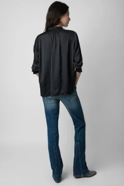 Chemises Et Hauts^Zadig & Voltaire Chemisier En Satin Tink