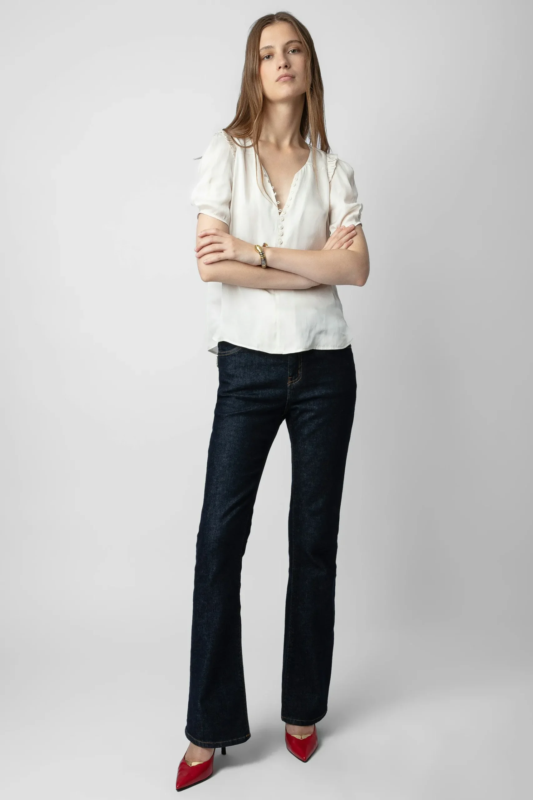Chemises Et Hauts^Zadig & Voltaire Chemisier En Satin Twity