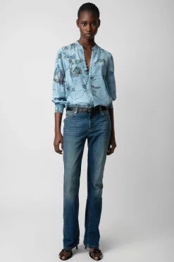 Chemises Et Hauts^Zadig & Voltaire Chemisier En Soie Twina