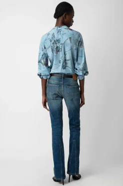 Chemises Et Hauts^Zadig & Voltaire Chemisier En Soie Twina