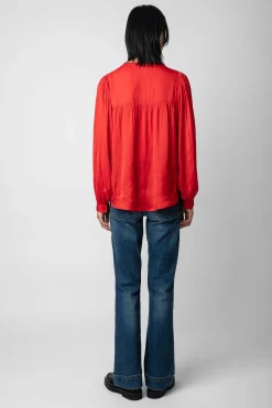 Chemises Et Hauts^Zadig & Voltaire Chemisier Tigy En Satin