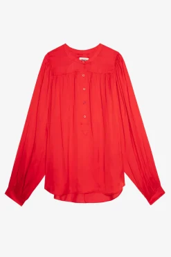 Chemises Et Hauts^Zadig & Voltaire Chemisier Tigy En Satin