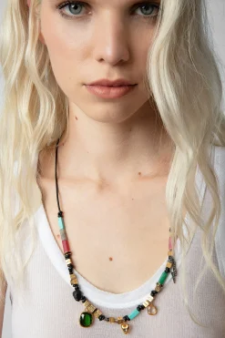 Bijoux^Zadig & Voltaire Collier A Breloques Complet Mix N Match