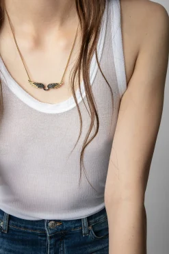 Bijoux^Zadig & Voltaire Collier Plume De Roche