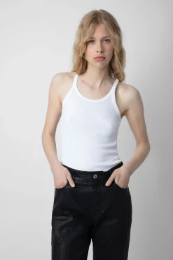 T-Shirts^Zadig & Voltaire Debardeur Alba Wings